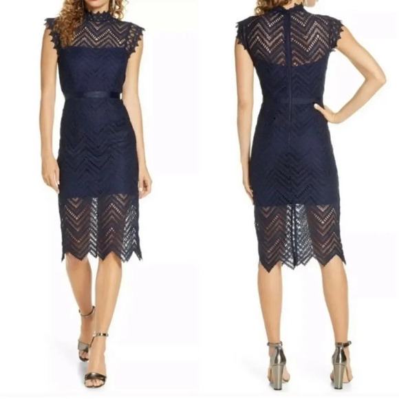 NEW Bardot Imogen Lace Cocktail dress - Picture 1 of 11